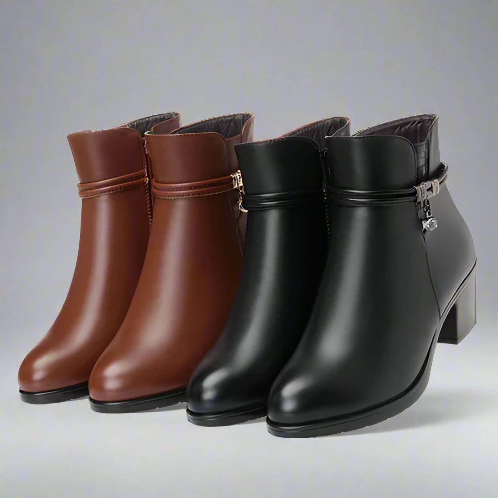 Mara™ - Botas de Cuero para Mujer